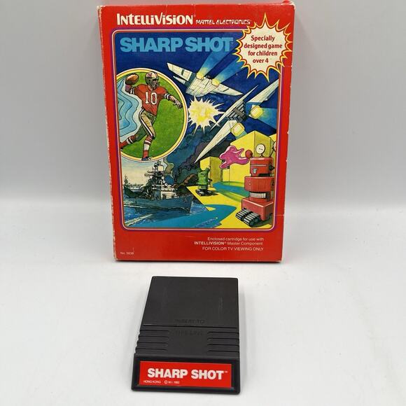 Intellivision Sharp Shot (1982) - With Original Box - Picture 1 of 11